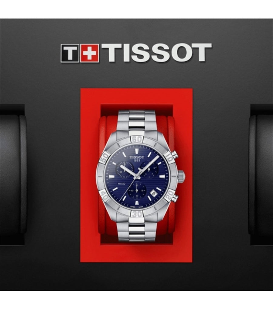 Tissot PR 100 Sport Quartz Chronographe Pour Homme - T101.617.11.041.00