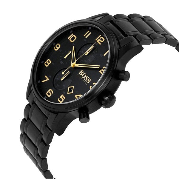 Montre Hugo Boss Acier Noir Pour Homme - 1513275