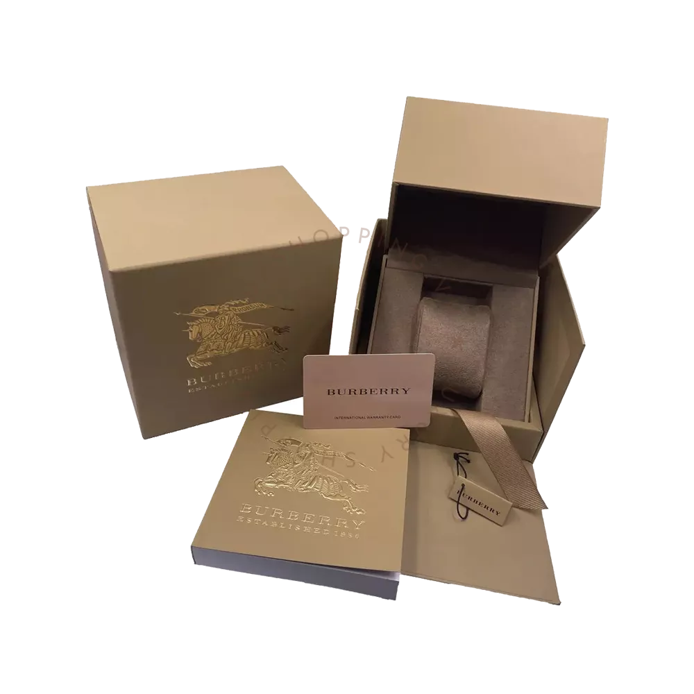 Burberry The City Women's Cream Watch 28mm