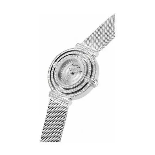 GUESS Ladies Silver Tone Analog Watch
GW0550L1