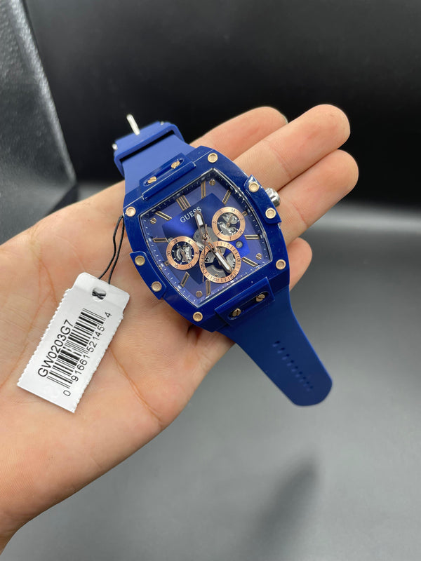 Montre Guess Phoenix Blue
Ref : GW0203G7