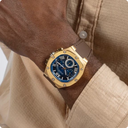 GUESS Mens Burgundy Gunmetal Multi-function Watch GW0571G5