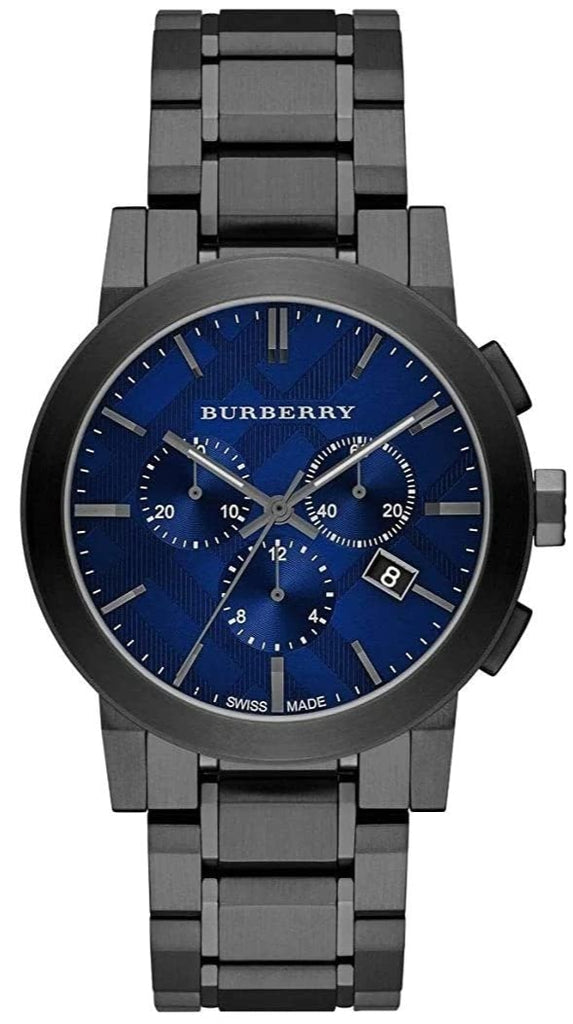 Montre Burberry Acier Noir Pour Homme - BU9365