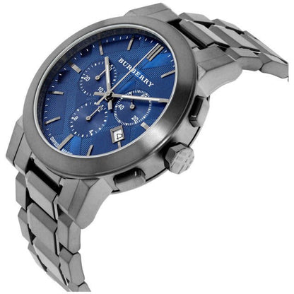 Montre Burberry Acier Noir Pour Homme - BU9365