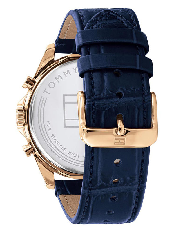 Montre Tommy Hilfiger 1710451, bleu, bracelet.