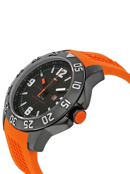 Tommy Hilfiger Men’s Quartz Orange Silicone