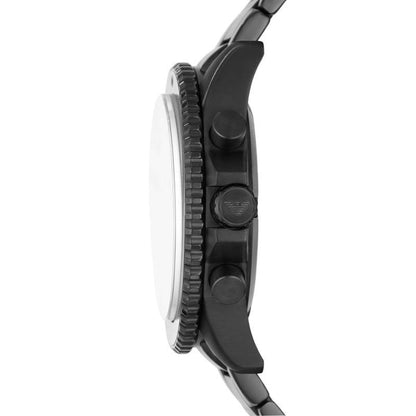 Emporio Armani Montre multifonction en acier inoxydable